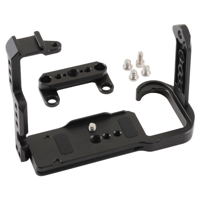 

Rotating Top Handle Camera Cage Featuring 360 Degree Rotating for Unobstructed EVF Access During Handheld Use