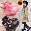Winter Kinderstiefel 2025 Neuer Baby Britischer Dicksohliger Stiefel Mädchen Mode Stiefel Mädchen Anti-Rutsch Schnee Stiefel Vielseitiger Herbst Kurzer Stiefel