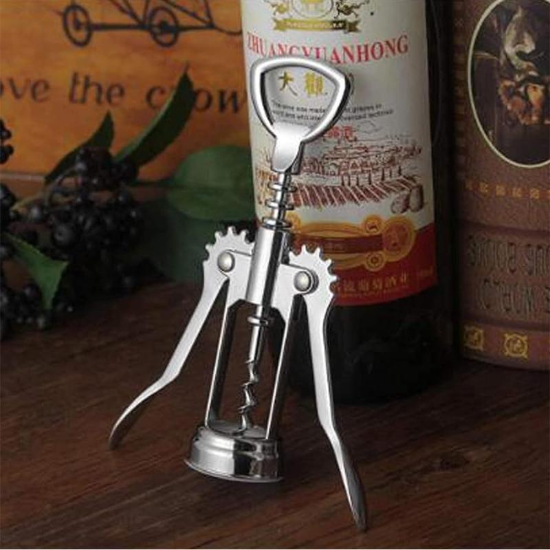 Red Wine Opener, Beer Opener, Multifunctional Wine Opener Tool, Stainless Steel Screw Opener, Kitchen Supplies