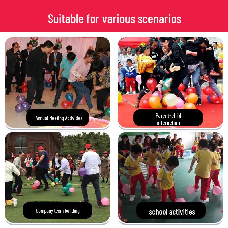 Fun Balloon Stomping Team Building Game