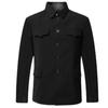 Men's Zhongshan Suit: Autumn/Winter Casual Wear for Middle-Aged and Elderly