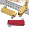 Aluminum Adjustable Ruler Stop Block Limit Block Ruler Positioning Block Easy To Use for Precise Woodworking & Marking