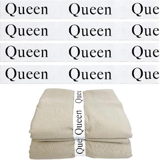 4pcs Bed Sheet Organizer Bands, Closet Organization Sheet Straps, Sheet Keepers Elastic Sheet Storage Sheet Sets for Organizing, Linen Labels Bedding