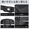 YOIIYO Shoulder Stylish and Waist Crossbody Large Perfect for and Outdoor Black Men's Bag/Body Bag Practical, Waterproof, Adjustable, 3-Way, Pouch,