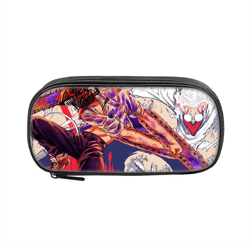 Dandadan Pencil Case With Polyester Material For Students And Kids