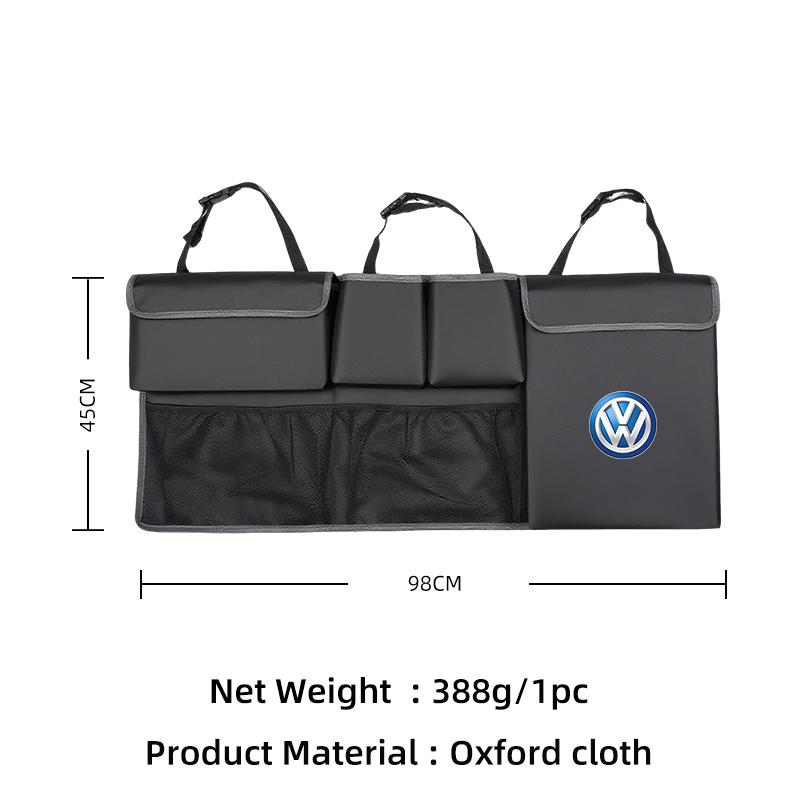 Car interior component backrest storage bag For VW GTI Polo Passat Scirocco Golf Tiguan Jetta T-ROC Touareg Touran CCSZ4