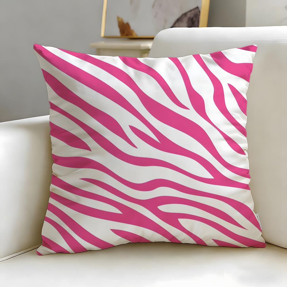 Regular Retro Texture Cushion Cover Soft EasyWash Pillow Case Versatile for Couch Bed Travel and Office
