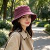 Simple Basic Style Hat Vintage Washed Denim Bucket for Men Women Breathable Short Brim Soft Skin Friendly Fisherman Cap Portable Couple Sun