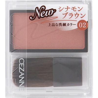 Sezanne Cheek Blush 02 Cinnamon Brown Skin Makeup To Use: Apply an Appropriate Amount To the Brush. Skin Makeup
