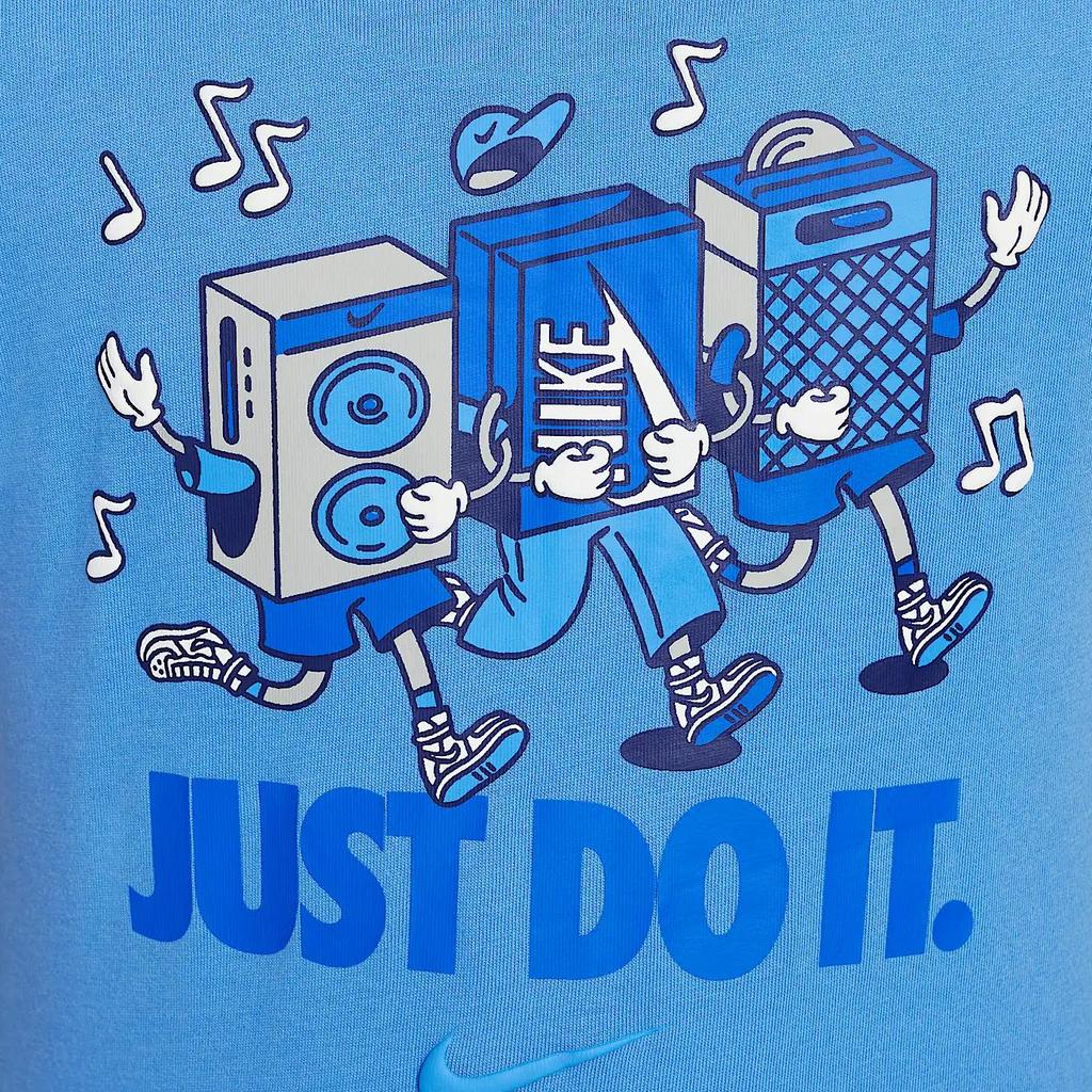 Nike T Shirt Blue Children Aged 3 7 Years Old 86M842-UAV