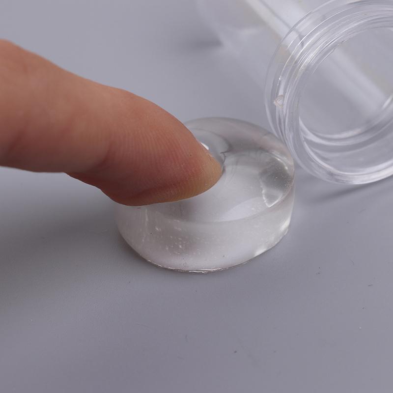 Pure Clear Jelly Silicone Nail Art Stamper Scraper Nail Stamp Stamping Tool
