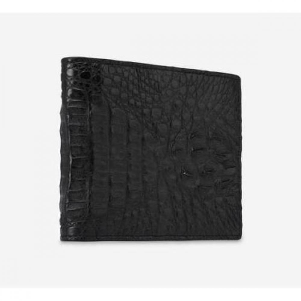 Daks Black Crocodile Leather Wallet Dbwa2f713bk