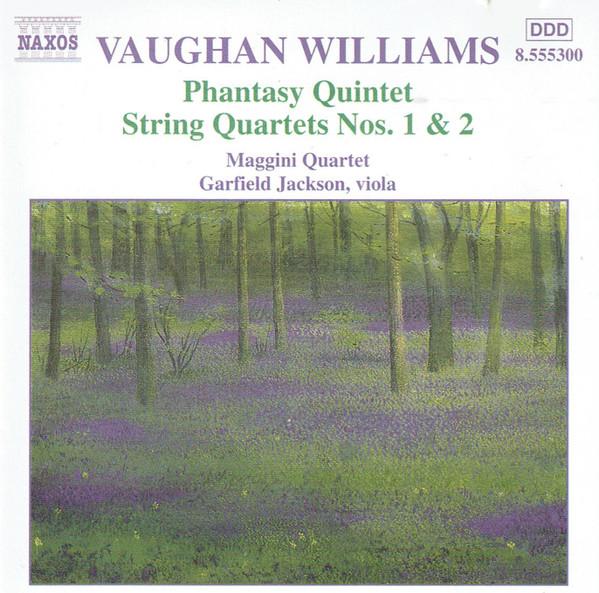 

CD VAUGHAN WILLIAMS, JACKSON; MAGGINI - String Quartets 8555300 Naxos 2001 Europe Classical Used