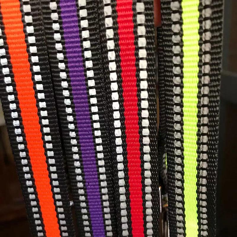 Durable Nylon Reflective 1.2M Pet Dog Leash Walking Training Leash Cats Dogs Harness Collar Leashes Strap Belt Rope