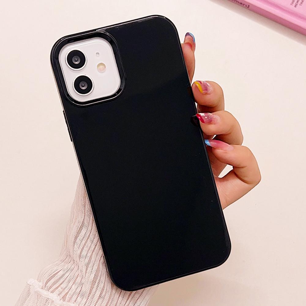 

Чехлы для мобильных телефонов iPhone 11 13 XR 15 Pro Max 12 14 Pro Max Чехол для iPhone 16 7 Plus 8 Plus XS Max Jelly Glossy Cartoon Водонепроницаемый Защита от падений iPhone 16 Pro Max чёрный