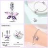 100% Copper Exquisite Cubic Zircon Butterfly Bee Ladybug Charms Bead Fit Qikaola Original Bracelet Fine Diy Jewelry