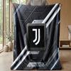 Juventus FC Theme blanket Soft Flannel Blanket Plush Throw Blanket Cozy Sofa Bed Blanket for Home Decor