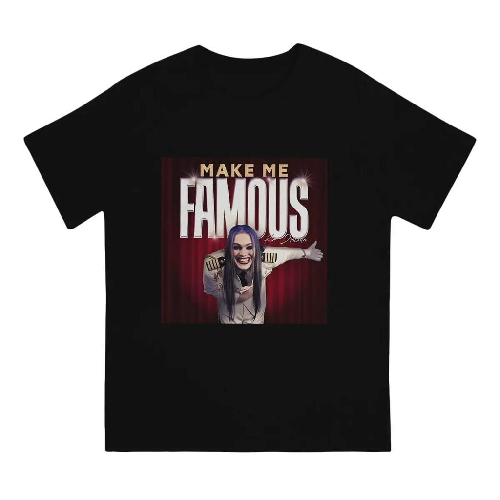 Make Me Famous Különleges póló K-Kim Draculas alkalmi póló Legújabb póló felnőtteknek