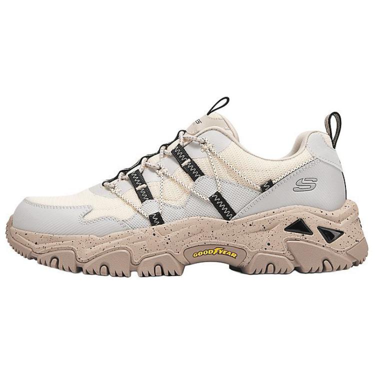 Skechers DLites Hiker Удобные Универсальные Прочные Низкие Походные Ботинки Мужские кроссовки Серый Коричневый 237421-TPMT 42