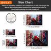 Bath Mat 1pc, Spider for Man Team Up, MARVEL Flannel Rectangular Mat, Bathroom Non-slip Entrance Mat, Fun Door Decoration Mat,