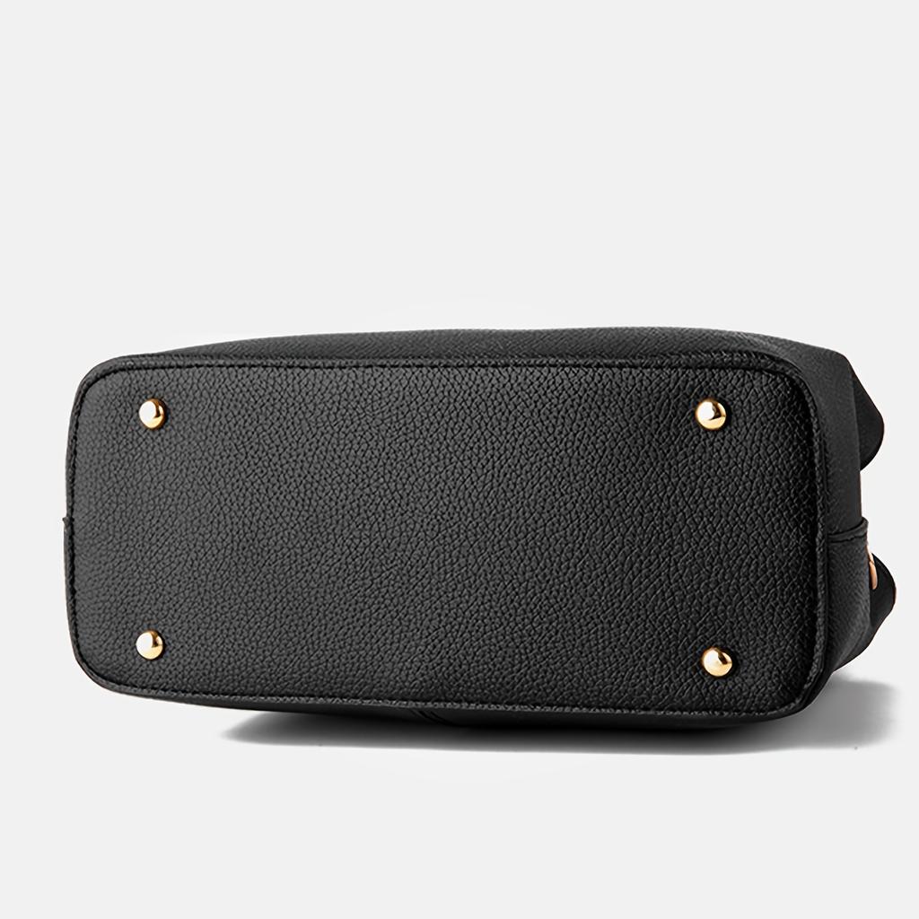 New European and American Foreign Trade Women Bag Lychee Pattern Fashion Handbag Shoulder Bag Oblique Span Bag