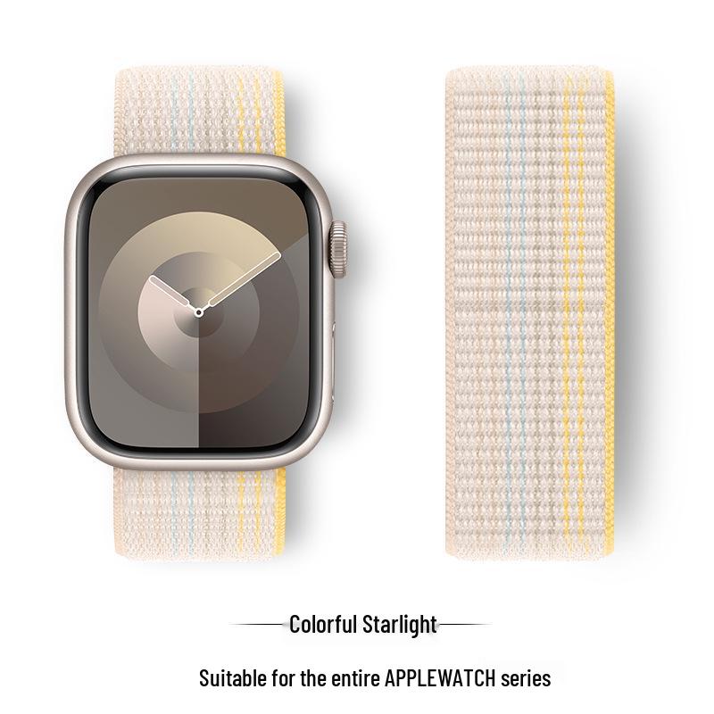 Nylon Braided Strap for Apple Watch Ultra, Series 9-4