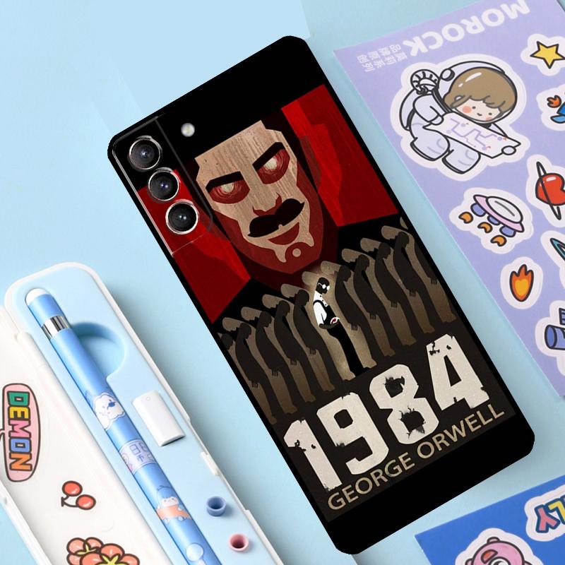 1984 George Orwell Cover For Samsung Galaxy S23 S21 FE S20 FE S22 Plus Note 20 Ultra Note 10 S8 S9 S10 Plus Case
