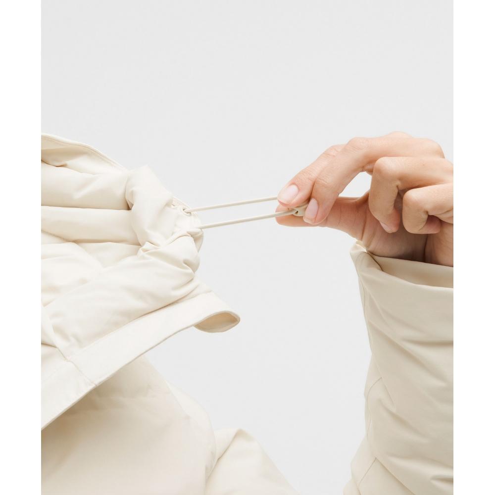 Lululemon Slush Hour 600 Down Fill Waterproof Jacket Light Ivory