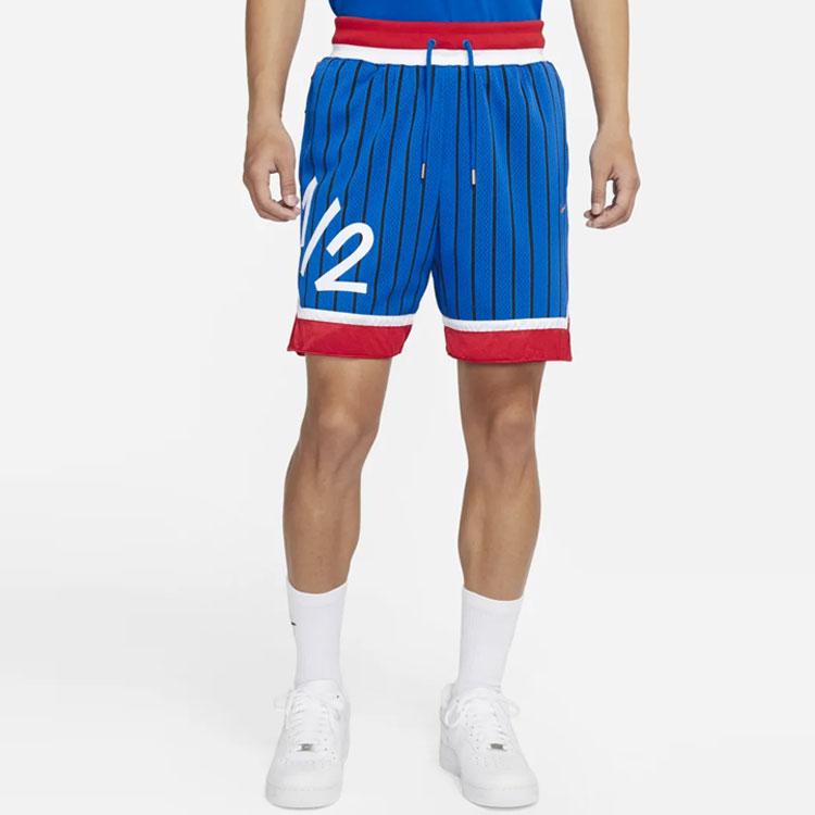 Nike Lil Penny Premium Striped Basketball Shorts Men Shorts Blue DA5994-480