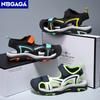 Summer Beach Water Children Sandals Outdoor Non-slip Soft Bottom Shading Leather Boys Comfortable Walking Sandials