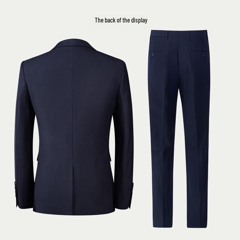 Shanshan Men's Slim-Fit Formal Suit Set