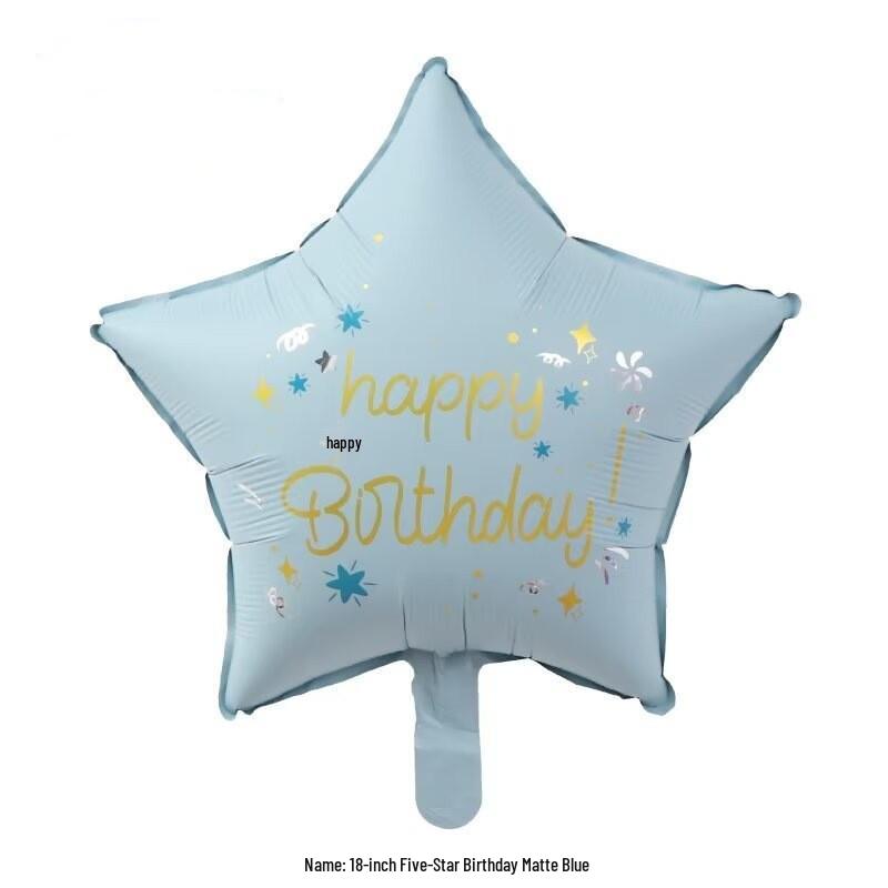 Qixi Valentine's Day Romantic Pink Heart & Star Balloons for Weddings & Birthdays