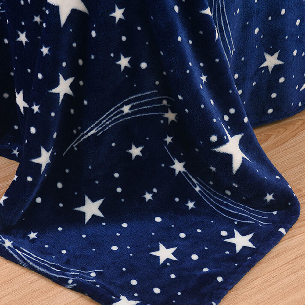 BB-Super Soft Warm Solid Micro Plush Fleece Blanket Throw Rug Sofa Bedding