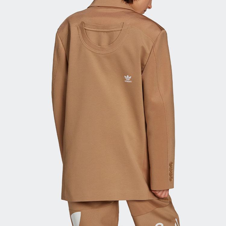 adidas Originals Business Suits Women's Beige Suit Collar Moderate Other H59041