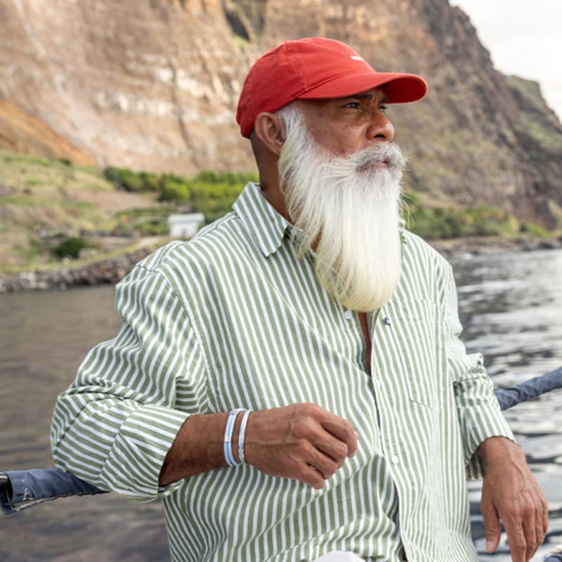 PIG & HEN Double Little Louis Bracelet - Arctic Blue X Silver