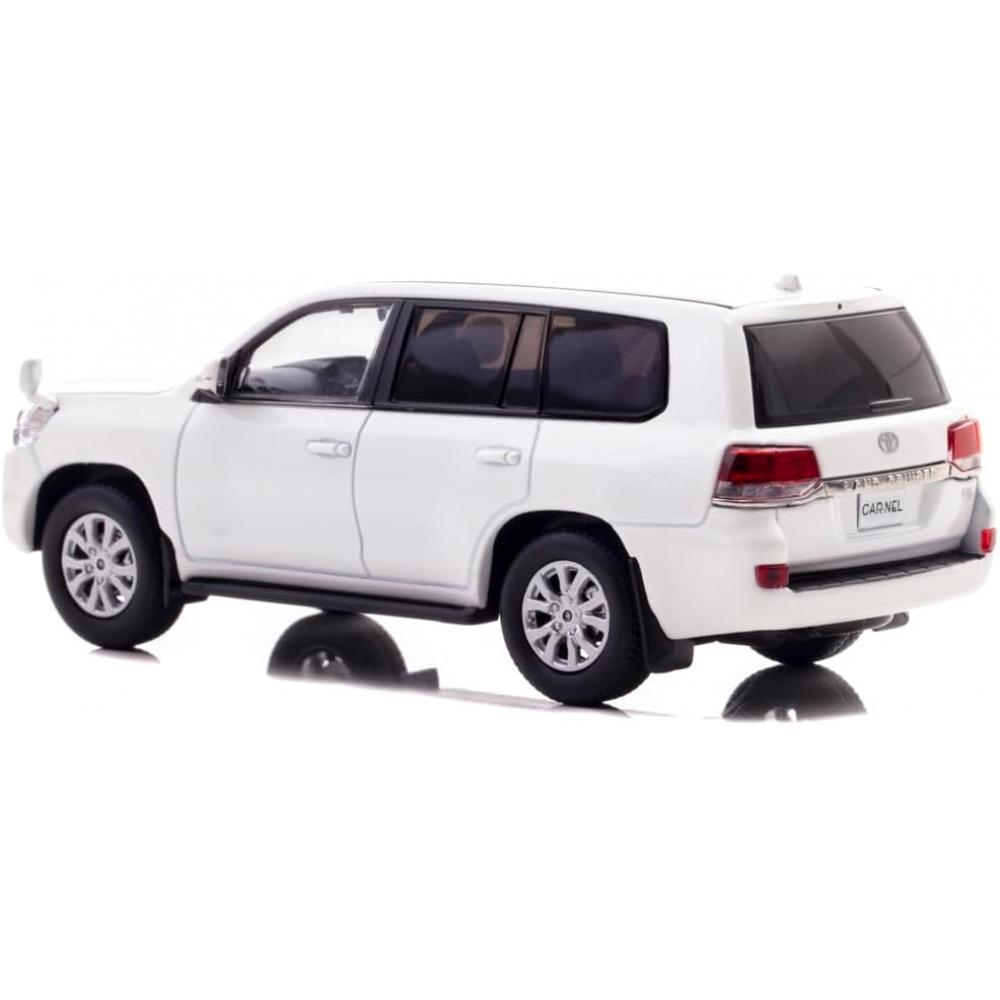 Hiko7 Diecast 2015 White Pearl Crystal Shine Toyota Land Cruiser Ax G Selection
