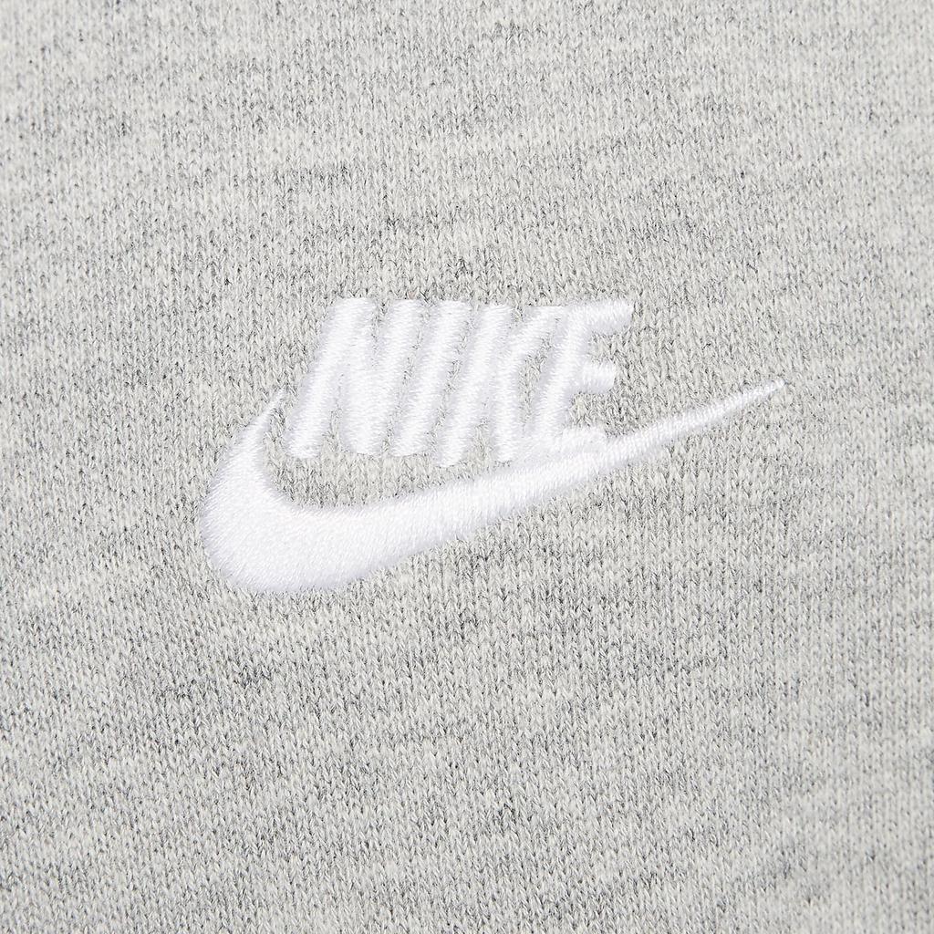Nike Club Hooded Pullover Loose Soft Breathable Cotton Drop Shoulder Long Sleeve Sweatshirt Men Sweatshirt Dark-Gray HJ1817-063