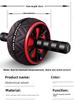 Klassisches Workout Bauchmuskelroller Rad Bauch Home Fitness Übung Bauchrad Rolle Bauchformer mit Kostenloser Knieauflage