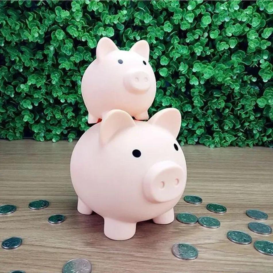 1 Pcs Money Box Pots Savings Fund Save Coins Piggy Bank For Children Toys Gifts Desktop Ornament