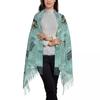 Custom Gusu Lan Sect The Untamed Tassel Scarf Women Soft Mo Dao Zu Shi Wei Wuxian Shawl Wrap Lady Winter Fall Scarves