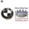 Car Hood Front Rear Trunk Emblem Steering Wheel Sticker Hub Center Cap For BMW 1/2/3/5/7 Series M3 M5 M2 M4 M1 X1/X2/X3/X5/X6/X7 GX6