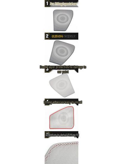 Corsair Trunk Speaker Cover & Tailgate Panel Sequin Accessories for 20 Models