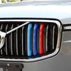 For Volvo XC60 Mesh Trim Modified Three-color Mesh Trim Bright Strip