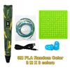 USB 3D Printing Pen DIY Drawing 9M PLA Filament Three-dimensional Graffiti Toys Art Tools For Kids Birthday Christmas Day Gift