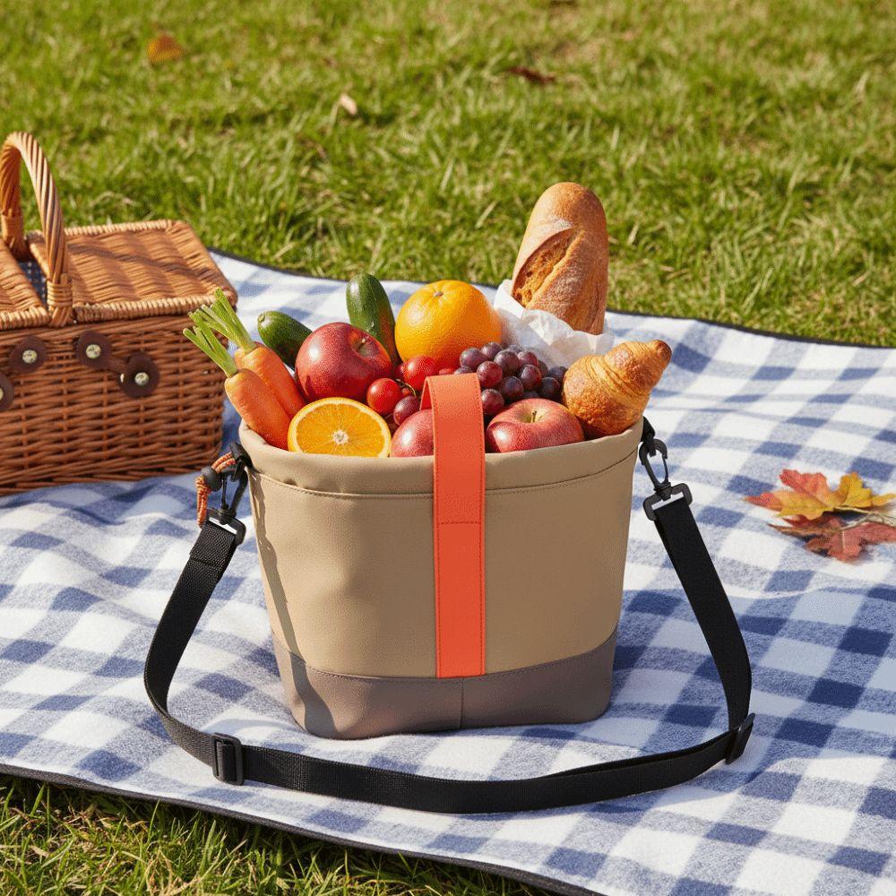 Waterproof Food Thermal Tote Thickened Insulated Storage Pouch Portable Food Organizer Bag  Student