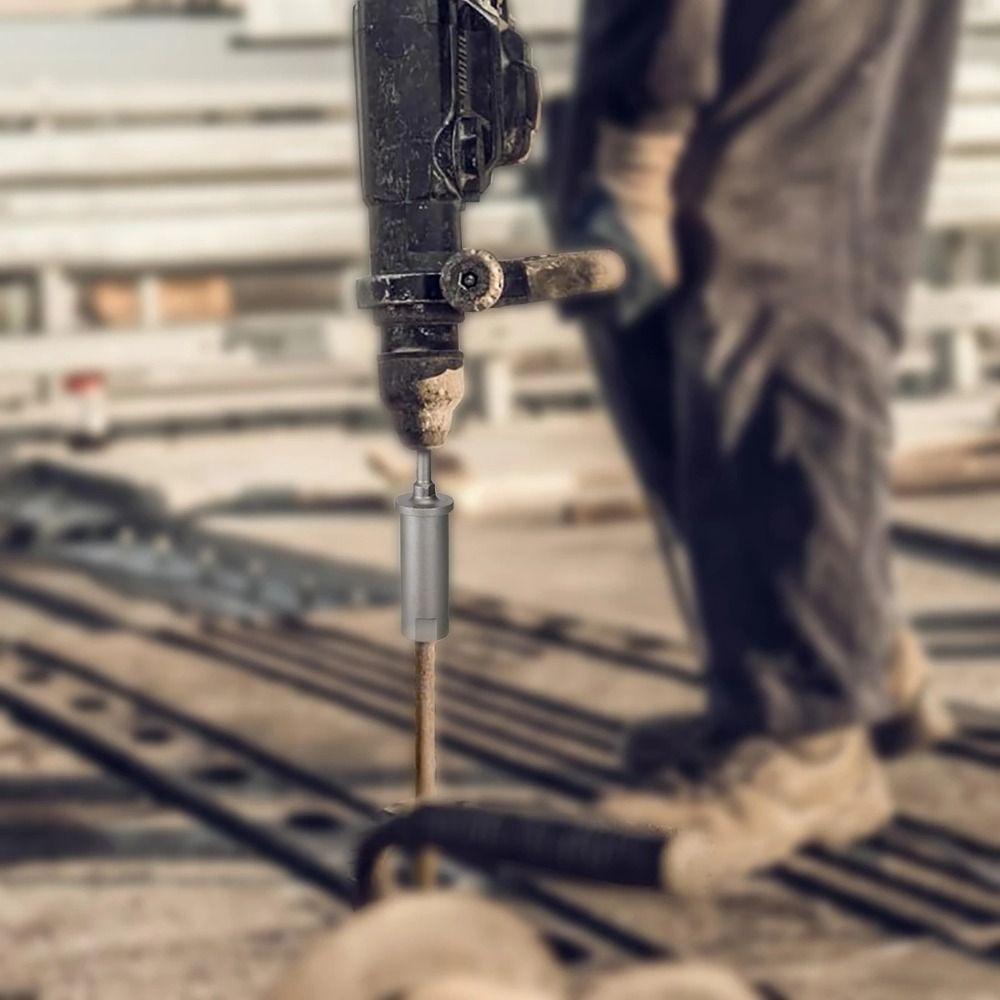 16/19 mm Erdspießtreiber Langlebiges 40CrMo Zaunmontagewerkzeug Pfahltreiber Bauarbeiten