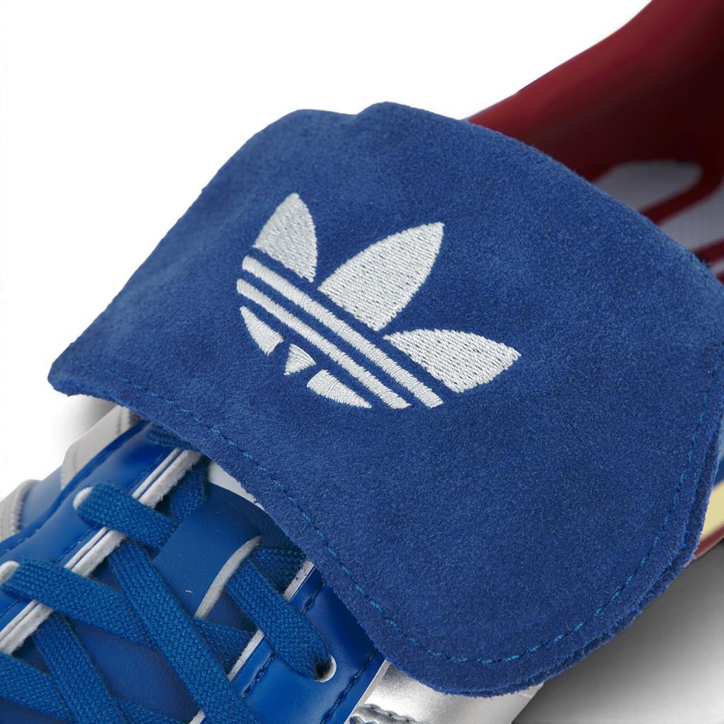adidas Country OG Blau Matt Silber Unisex Sneaker Wolkenweiß JR2601