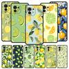 Phone Case For Xiaomi Mi 15 14 14T 13T 12T Pro 12 13 11 Lite 5G 11T X6 X5 Pro Soft TPU Cover Fruit Lemon