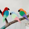 Hair Claw Colorful Parrot Shape Hair Clip Strong Hold Hair Jaw Clip Acetate Hair Claw Clip Accessories for Woman