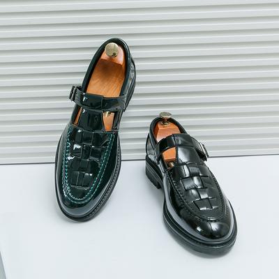 Fashion Leather Shoes Man Casual Loafers Luxury Design Slip On Male Dress Shoes Leisure Style Big Size Good Wear-resistant Sole